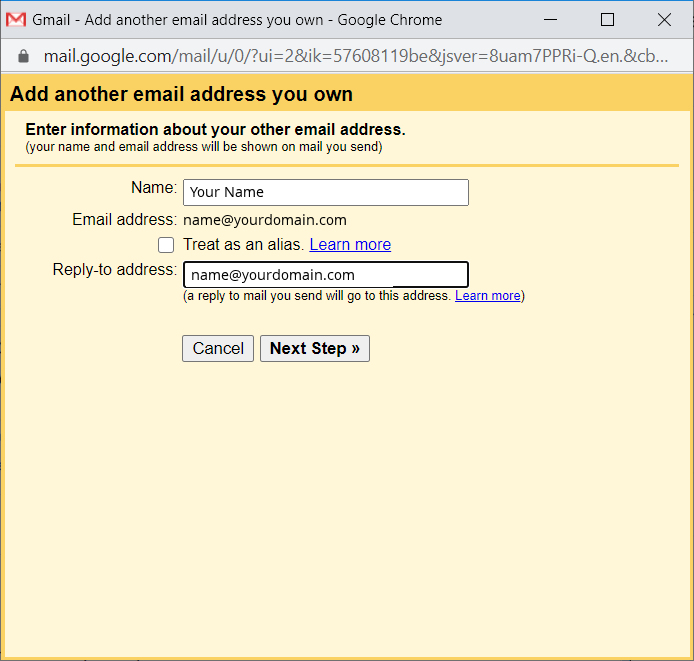 GMail Setup 7