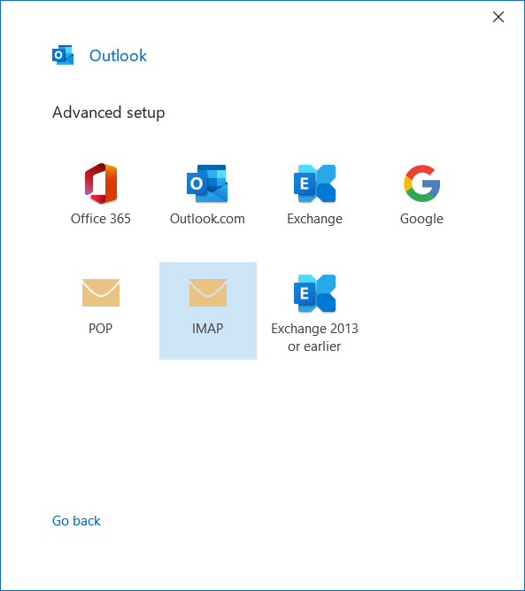 Outlook Setup 2