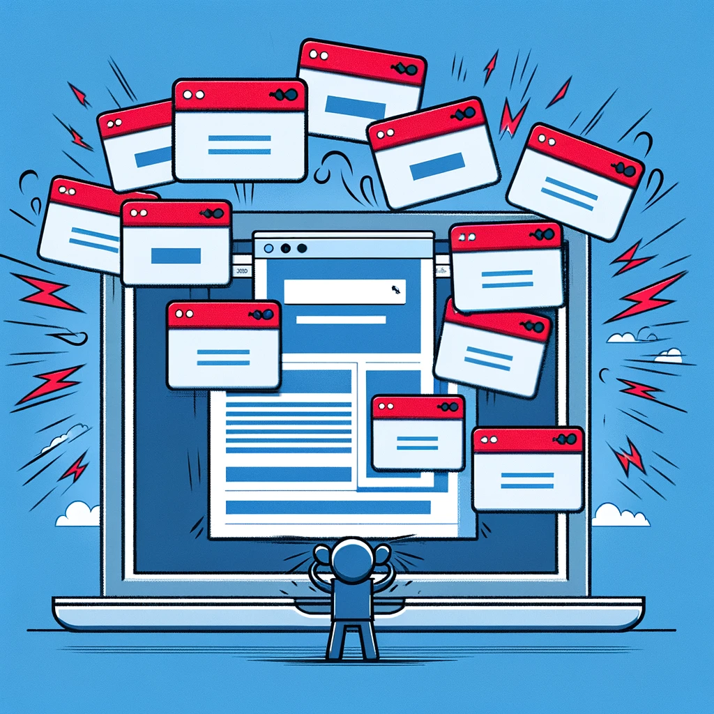 Annyoing Pop-ups